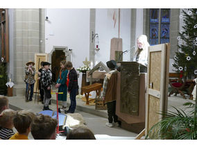 Kinderchristmette mit Krippenspiel (© Karl-Franz Thiede)